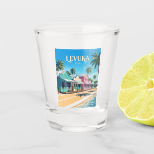 Levuka Historical Port Town Fiji Shot Glass
