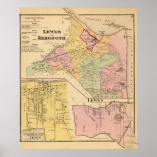 Lewes and Rehoboth Poster