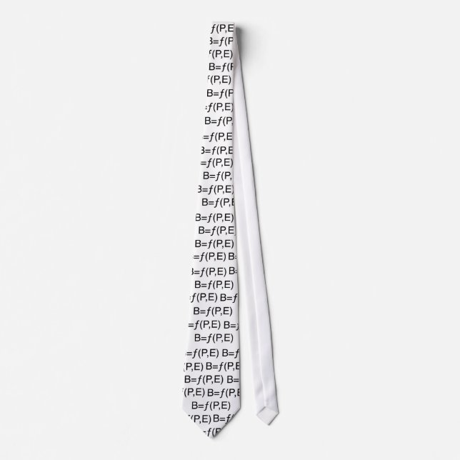 Lewin's Equation Tie (Front)
