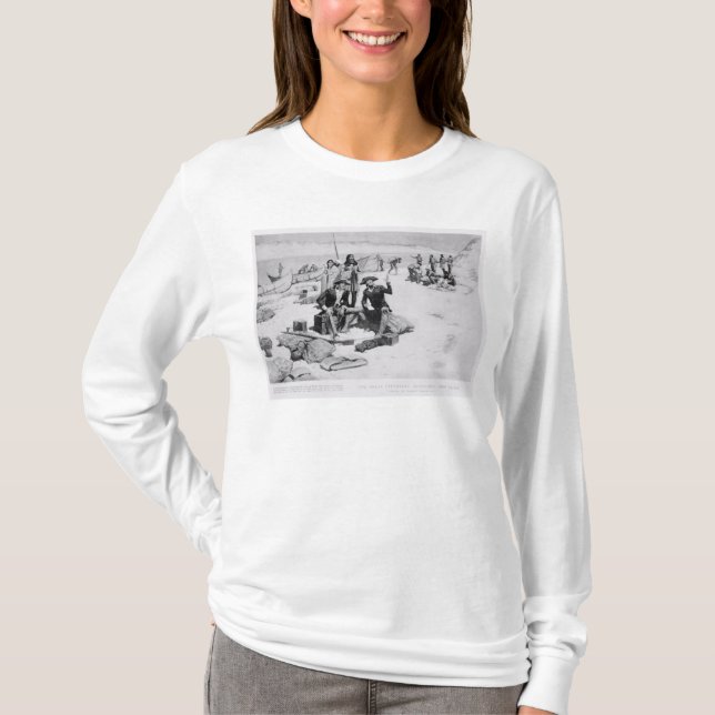 Lewis and Clark at the mouth of the Columbia T-Shirt (Front)