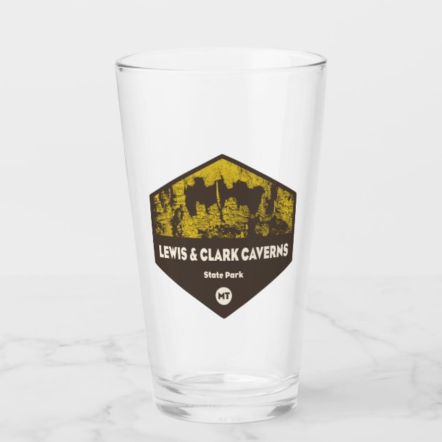 Lewis and Clark Caverns State Park Montana Glass (Front)