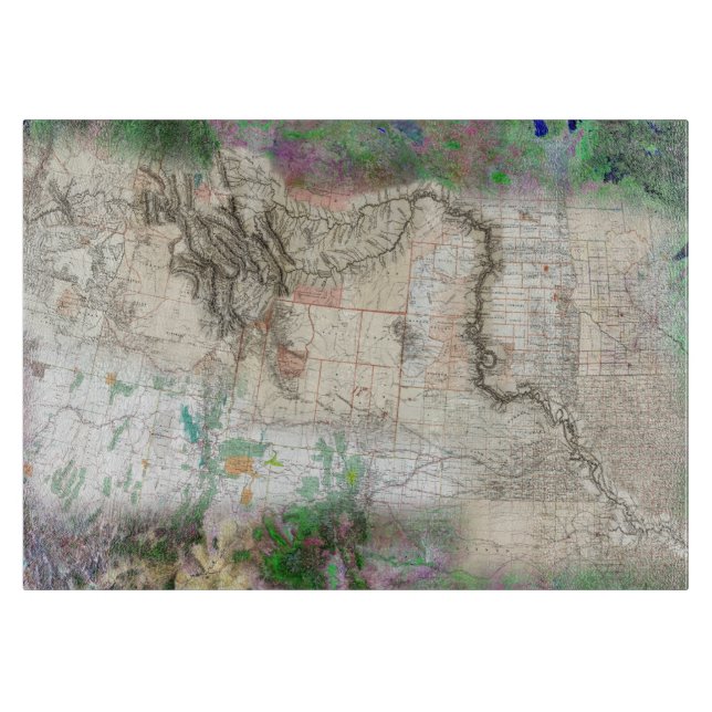 Lewis and Clark Cutting Board (Front)