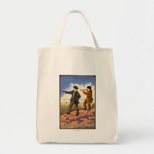 Lewis and Clark Exploring the West Tote Bag