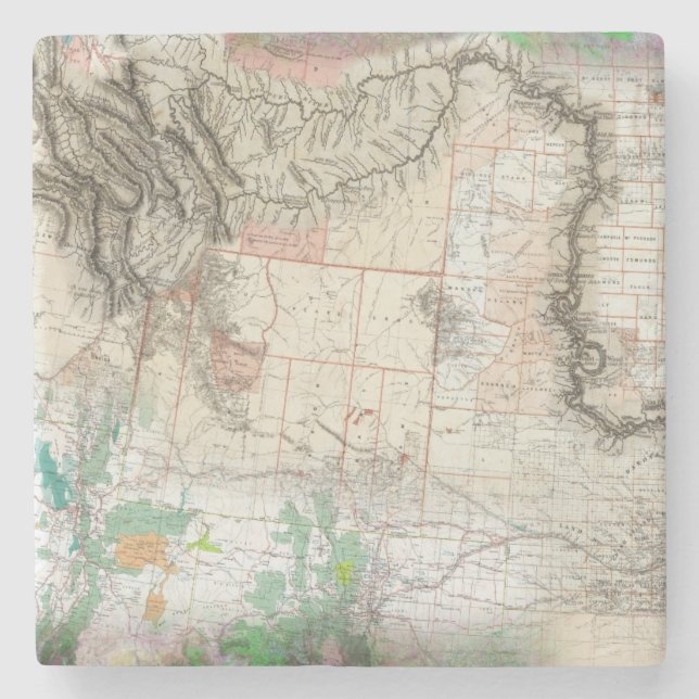 Lewis and Clark Stone Coaster (Front)