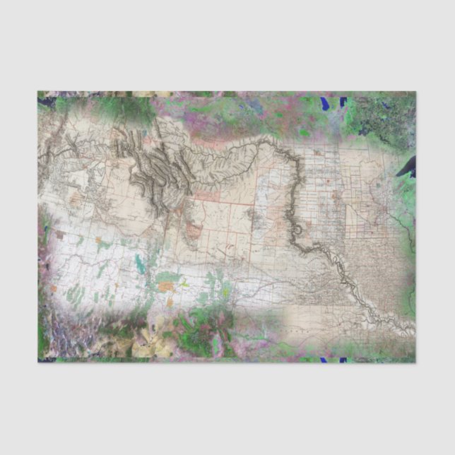 Lewis and Clark Tissue Paper (Front)