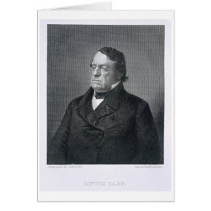 Lewis Cass, engraved by William G. Jackman (fl.c.1