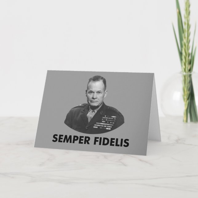 Lewis "Chesty" Puller Card (Front)