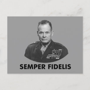 Lewis "Chesty" Puller Postcard
