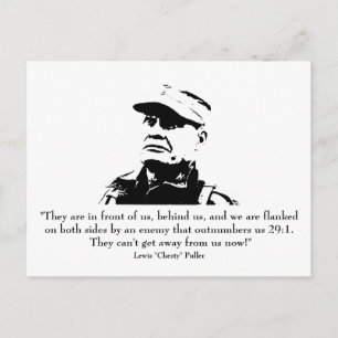Lewis "Chesty" Puller Postcard