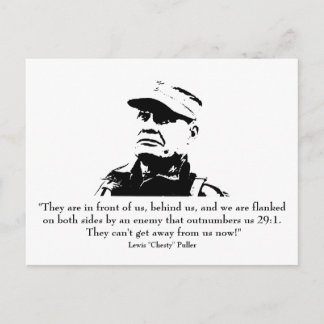 Lewis "Chesty" Puller Postcard