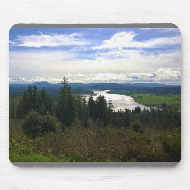 Lewis & Clark River, OR Mouse Pad (Front)