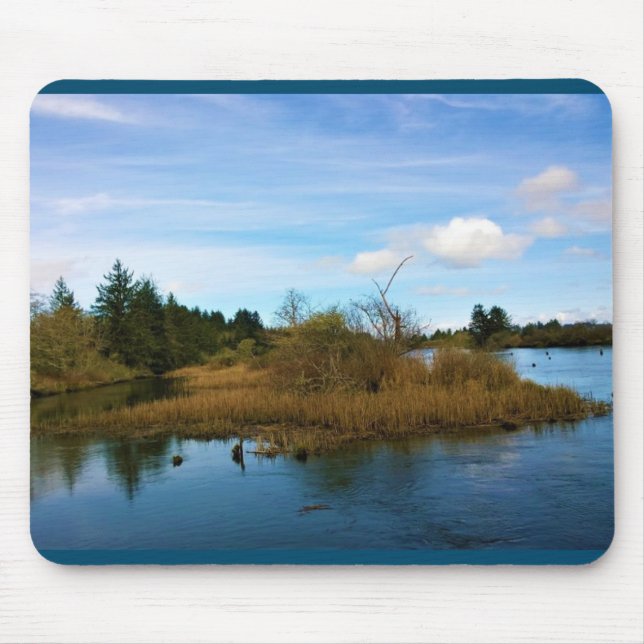 Lewis & Clark River, Oregon Mouse Pad (Front)