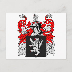 Lewis Coat of Arms Postcard