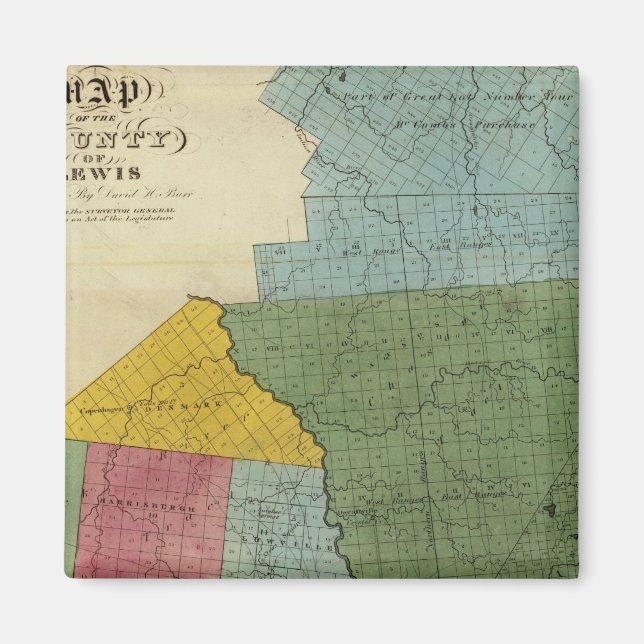 Lewis County Magnet (Front)