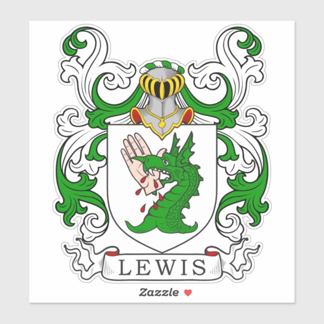Lewis Family Crest (Sheet)