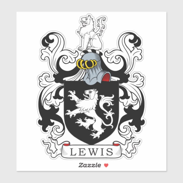 Lewis Family Crest (Sheet)