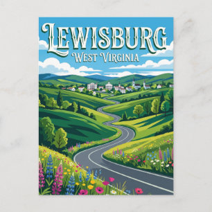 Lewisburg USA Postcard