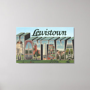 Lewiston, Montana Canvas Print