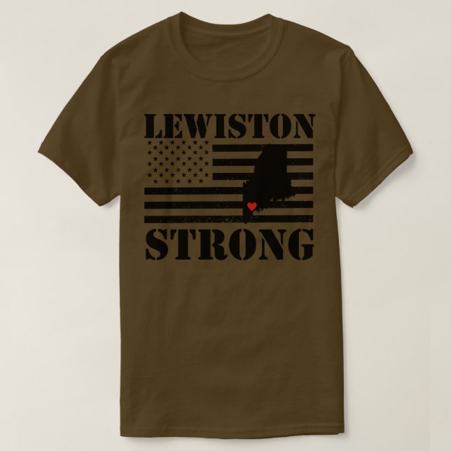 Lewiston Strong TShirt (Design Front)