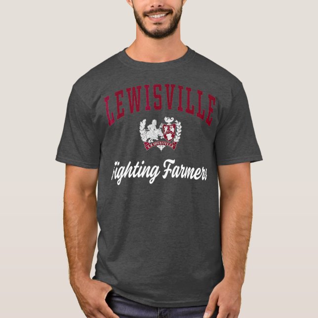 Lewisville High School Fighting Farmers T-Shirt (Front)