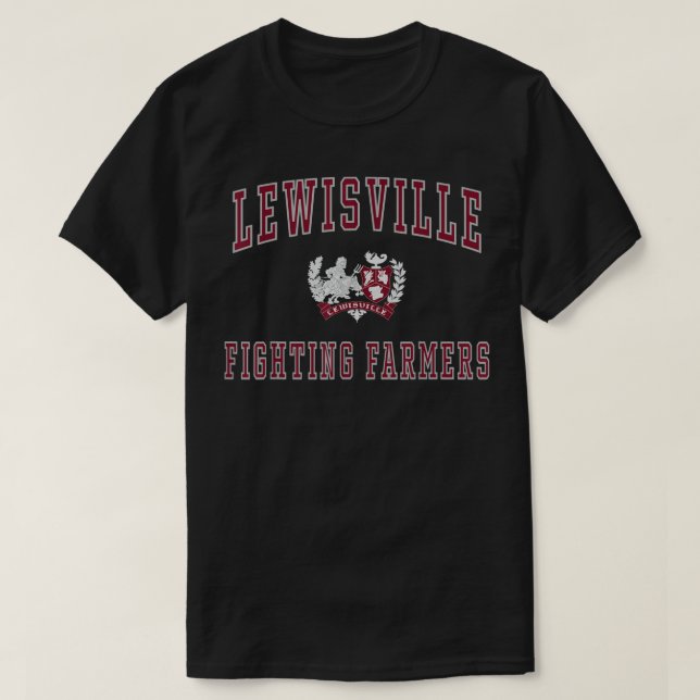 Lewisville High School Fighting Farmers T-Shirt C1 (Design Front)