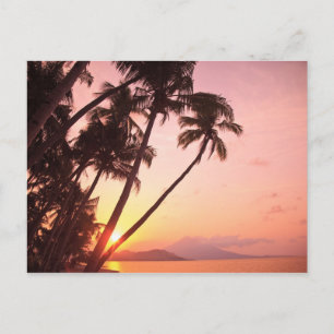 Lewolin Village, Illi Api Island, Selat Boleng Postcard