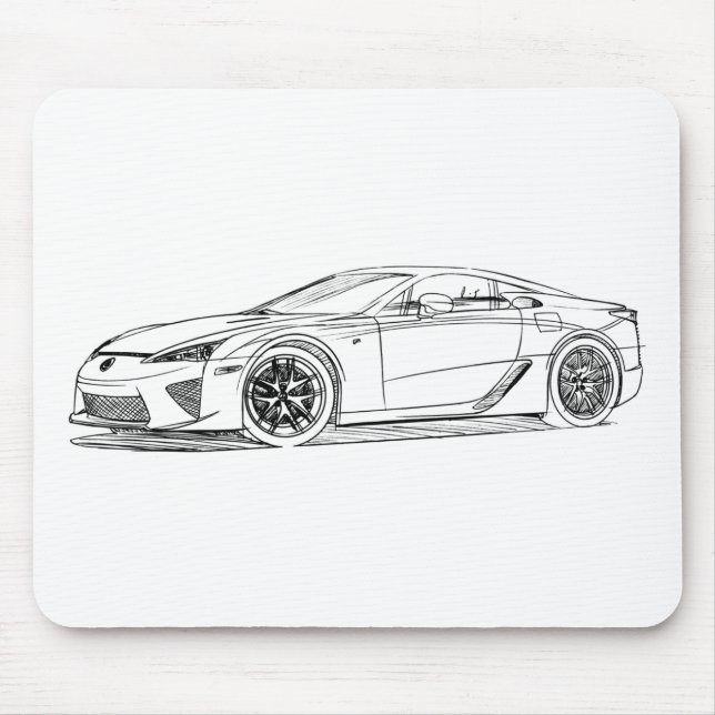 Lex LFA Mouse Pad (Front)