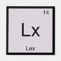 Lex Name Chemistry Element Periodic Table