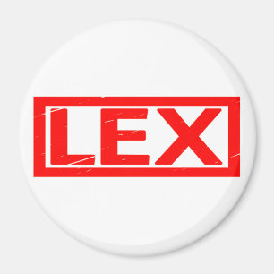 Lex Stamp Magnet