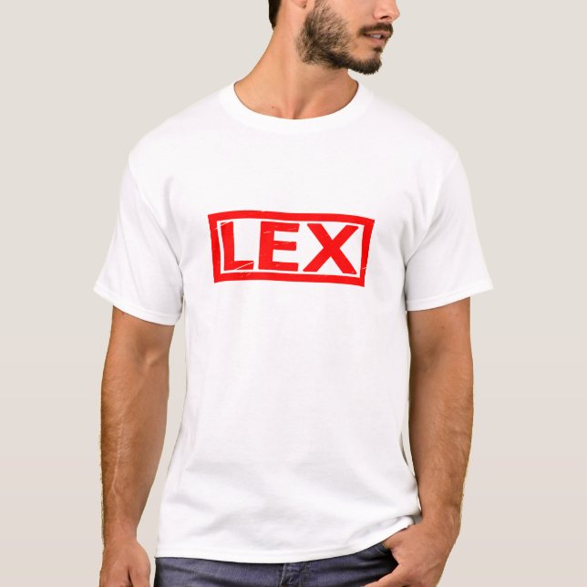 Lex Stamp T-Shirt (Front)