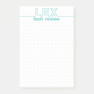 LEX TECH REVIEW Company Brand Post-it Notes