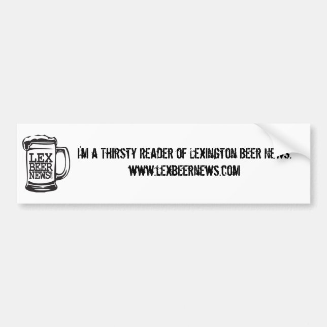 LexBeerNews Bumper Sticker (Front)