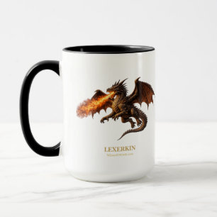 LEXERKIN the Dragon Coffee Mug