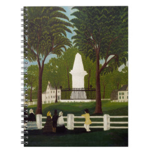 Lexington Battle Monument, c.1830 Spiral Notebook