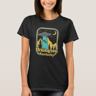 Lexington Kentucky Ufo Alien Hunter 80s State Prid T-Shirt