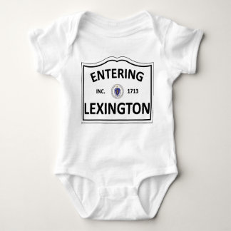 LEXINGTON MASSACHUSETTS Hometown Mass MA Townie Baby Bodysuit