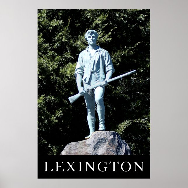 Lexington Minuteman Poster (Front)