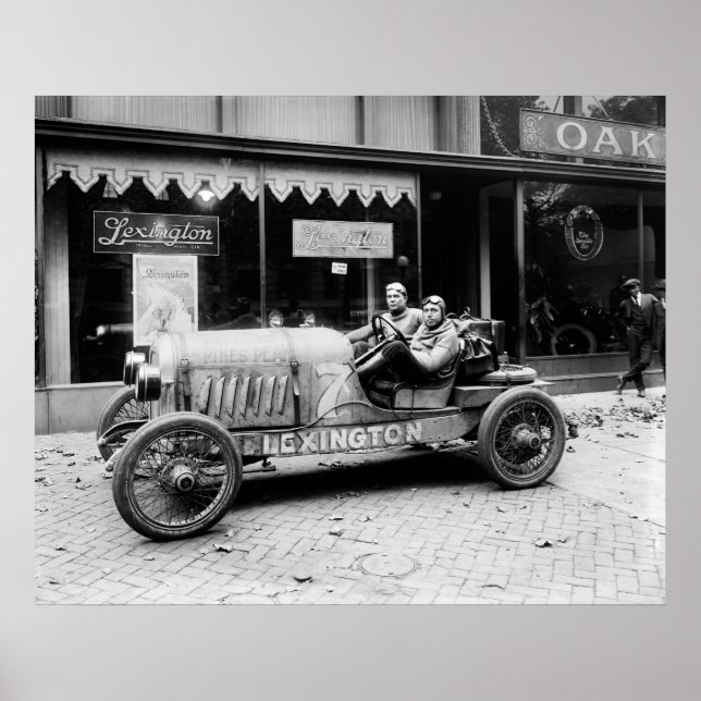 Lexington, Pikes Peak Car: 1921 Poster (Front)