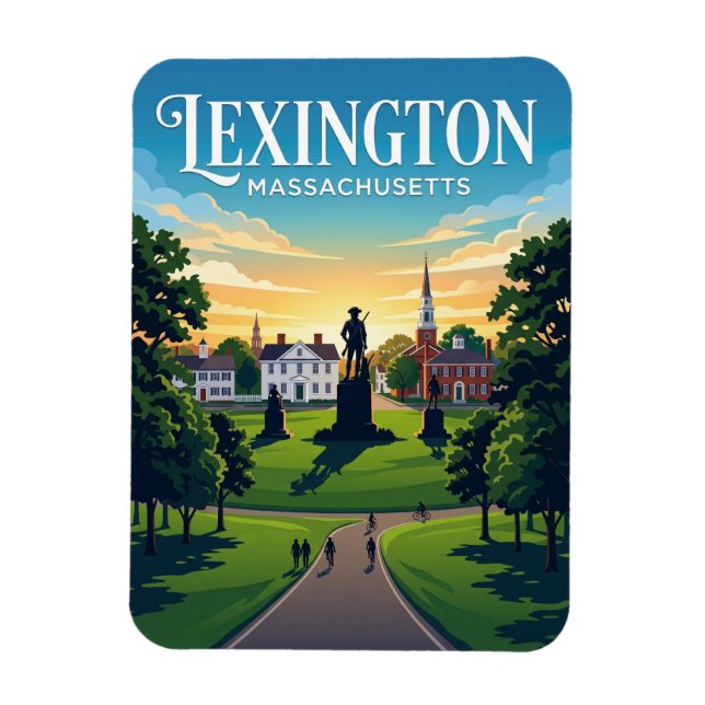 Lexington USA Magnet (Vertical)