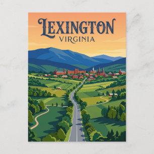 Lexington USA Postcard