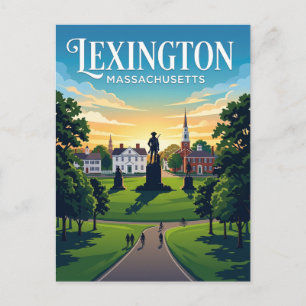 Lexington USA Postcard
