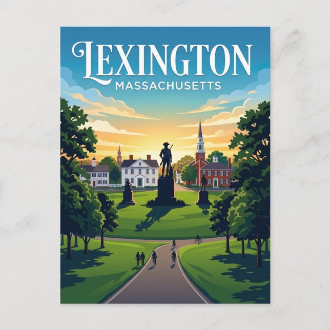 Lexington USA Postcard (Front)