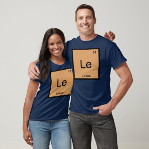 Lexus  Name Chemistry Element Periodic Table T-Shirt