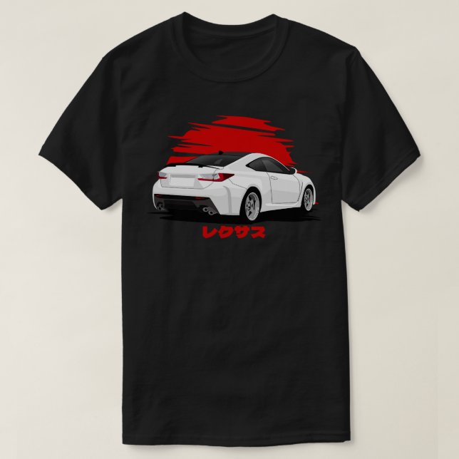 Lexus RC F JDM Style T-Shirt (Design Front)