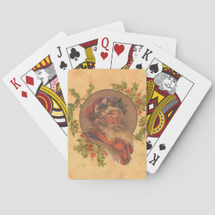 Leyendecker Father Christmas Antique Victorian Playing Cards