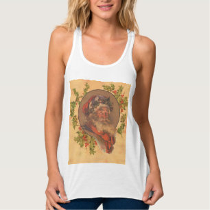 Leyendecker Father Christmas Antique Victorian Singlet