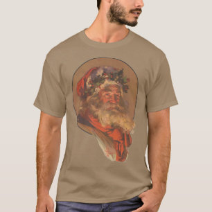 Leyendecker Father Christmas Antique Victorian T-Shirt