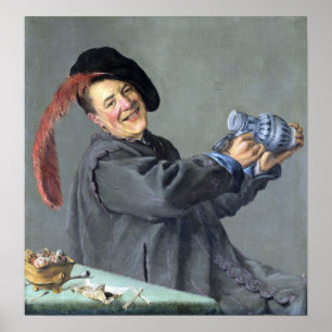 Leyster - The Merry Drinker Poster