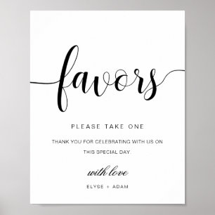 Leyton Modern Minimal Favour Sign