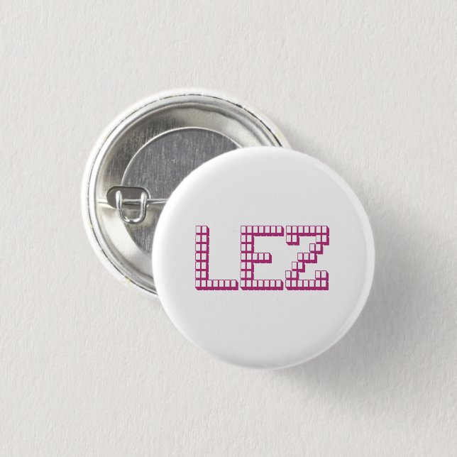LEZ 3 CM ROUND BADGE (Front & Back)